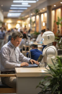 blog 67 anthropomorphic robot that performs regular human job