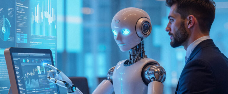 man-robot-working-together-high-tech-office