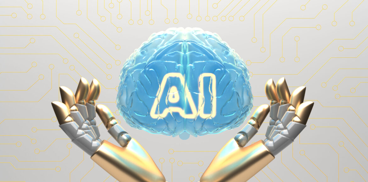 ai-cloud-concept-with-robot-arms ai-cloud-concept-with-robot-arms