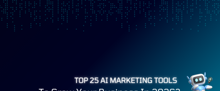 AI Tools Online Webinar Zoom Background in Blue 3D Modern Style